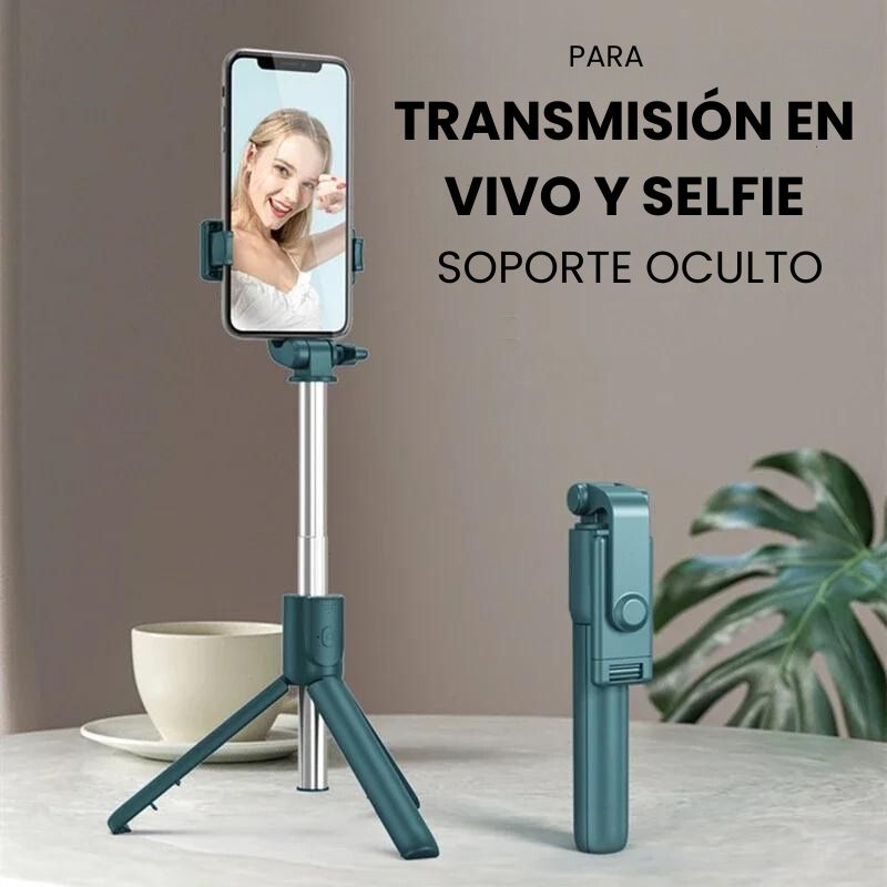 PRECIO INMEJORABLE - Selfocus Pro: 2 en 1 Palo Selfie/ Trípode con foco