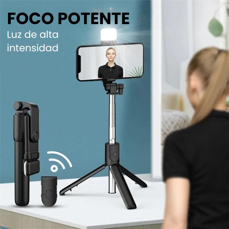 PRECIO INMEJORABLE - Selfocus Pro: 2 en 1 Palo Selfie/ Trípode con foco