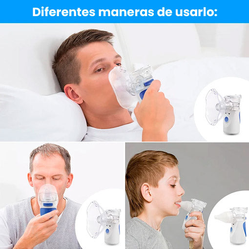 NEBULIZADOR PORTÁTIL - DESCONGESTIONA LAS VÍAS RESPIRATORIAS! 🤩🌬️🍃 - ENVÍO GRATIS