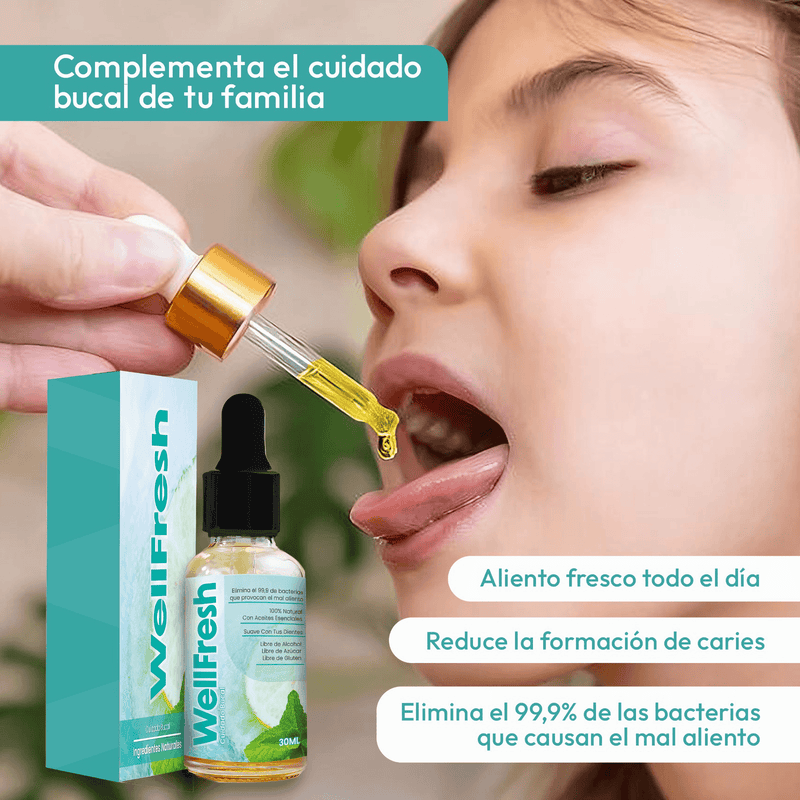 PRECIO IMPERDIBLE - Well Fresh Elimina El Mal Aliento