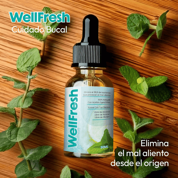 PRECIO IMPERDIBLE - Well Fresh Elimina El Mal Aliento