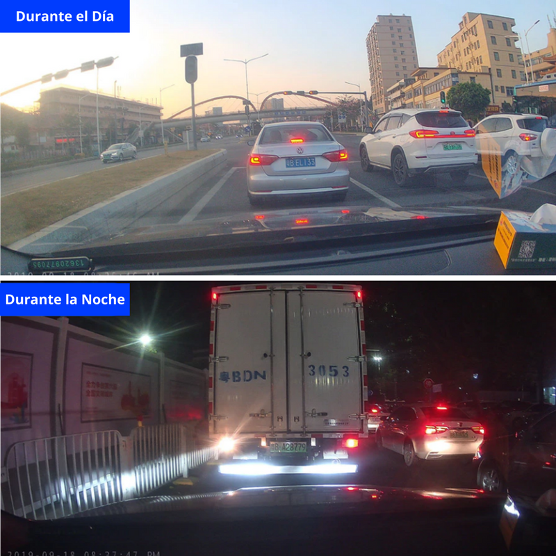 Espejo Retrovisor Inteligente con Doble Cámara