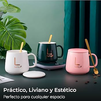 Taza premium con Calentador Electrico - Precio especial por tiempo limitado